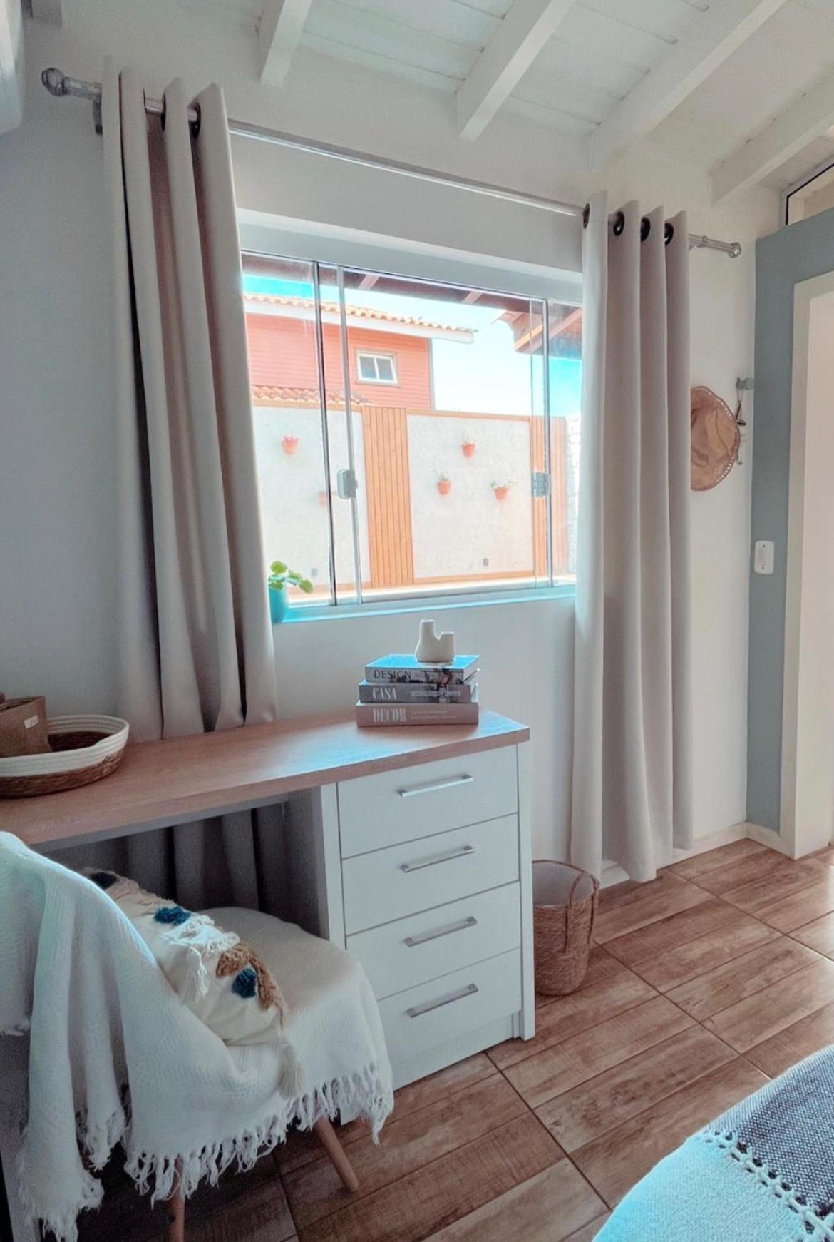 Casa com piscina e acesso a pé à Praia do Santinho Florianópolis Exterior foto